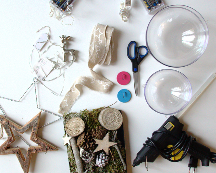 Matériel pour le DIY Xmas