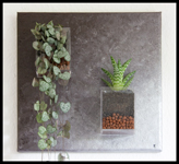 


30x30cm Brun-argenté