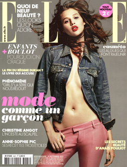 Couverture ELLE 14 septembre 2012